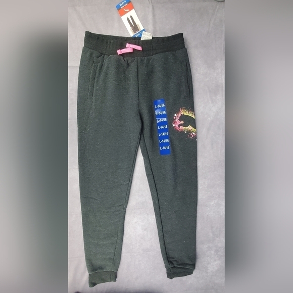 PUMA Youth Girls Jogger  BLACK Ize 14/16‎ - Picture 5 of 12